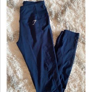 Navy Gymshark leggings